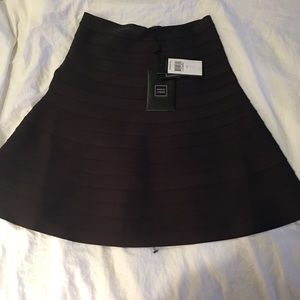 Herve Leger Black Skirt Size S